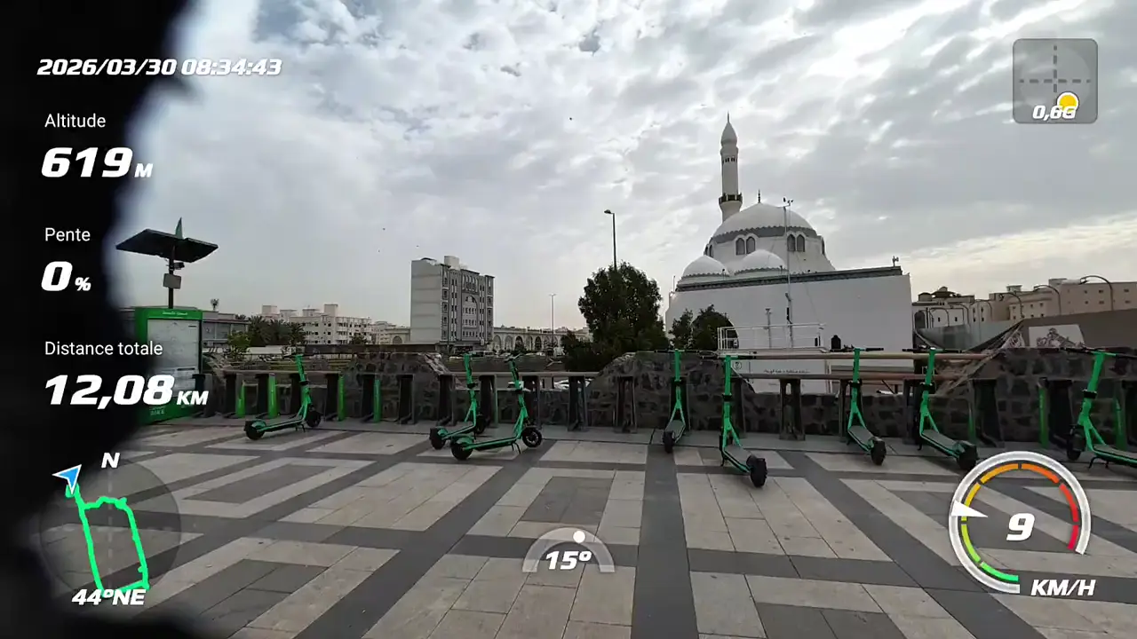 La mosquée al-Jumuʿa, mosquée du Vendredi, à Médine