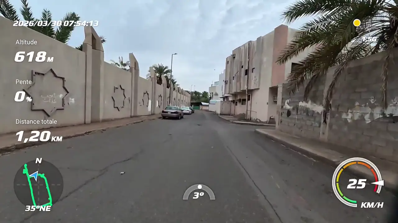 Le quartier des Banû an-Naḍîr derrière la mosquée de Qubâʾ